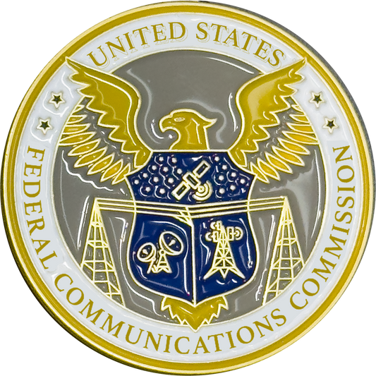 PBX-013-A FCC Lapel Pin Federal Communications Commission