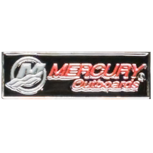 PBX-012-H small one inch hat or label pin for Mercury Outboard Boat Engine Owners