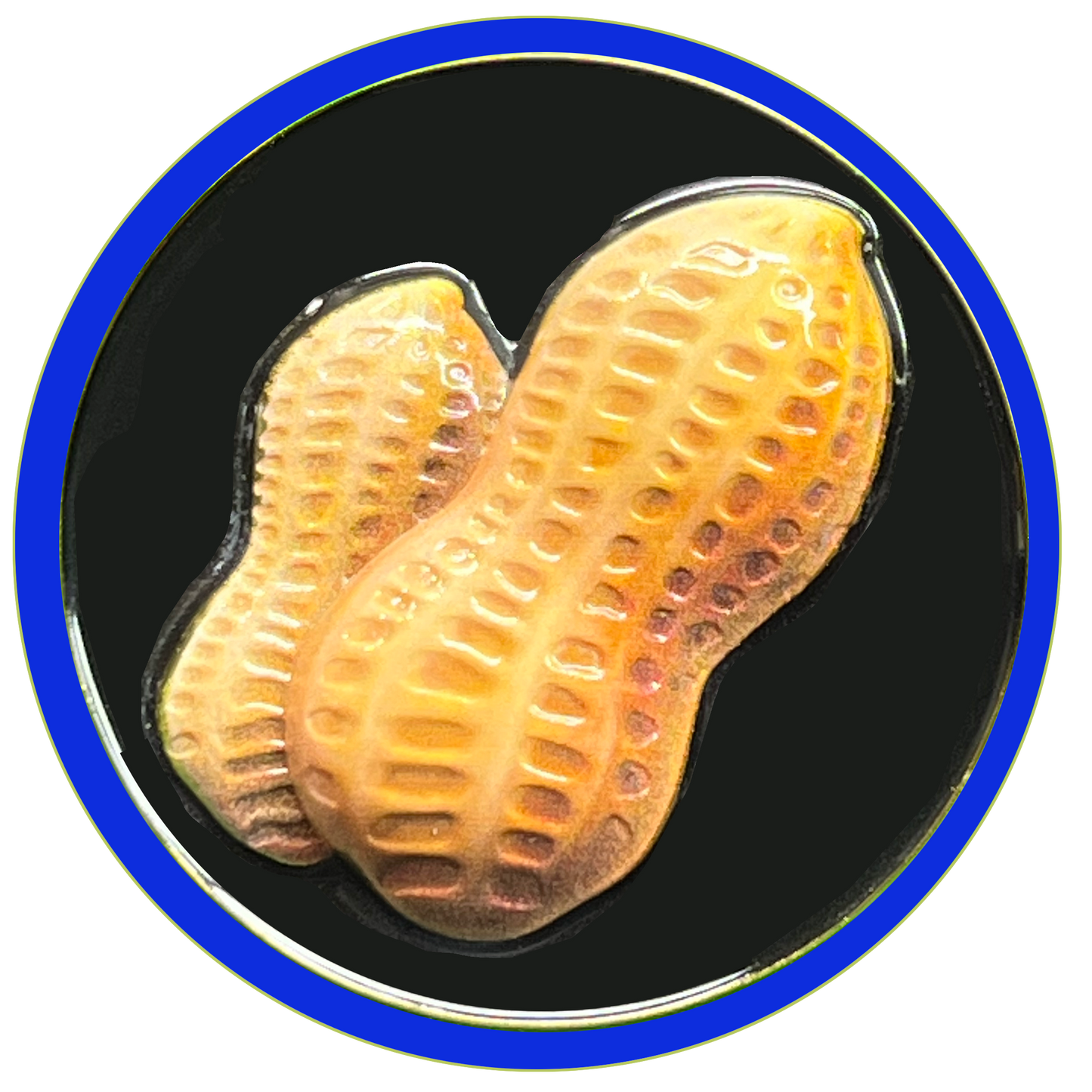 GL2-002 Deez Nuts challenge coin with 3D nuts Police Funny Gag Gift Thin Blue Line