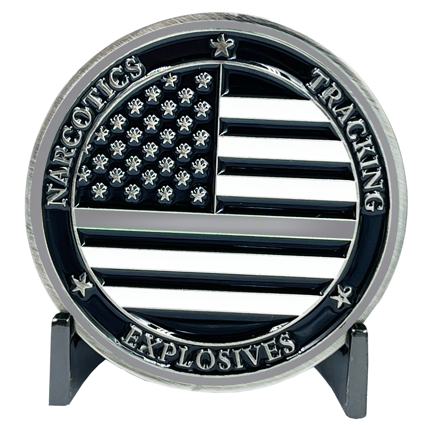 EL4-004 K9 Correctional Officer CO Corrections Police Narcotics Tracking Explosives Thin Gray Line jail prison