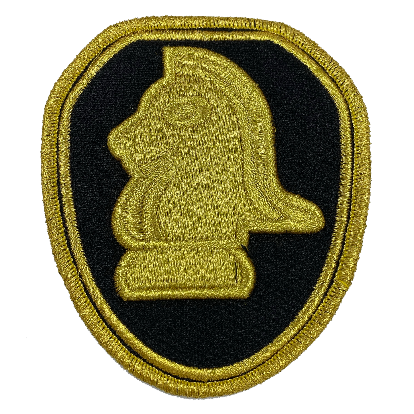 CC-002 Knight Rider KITT 4-inch metallic gold 3D iron-on patch