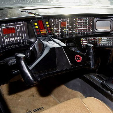 CL3-18 Knight Rider KITT Gullwing 4.5 inch challenge coin medallion