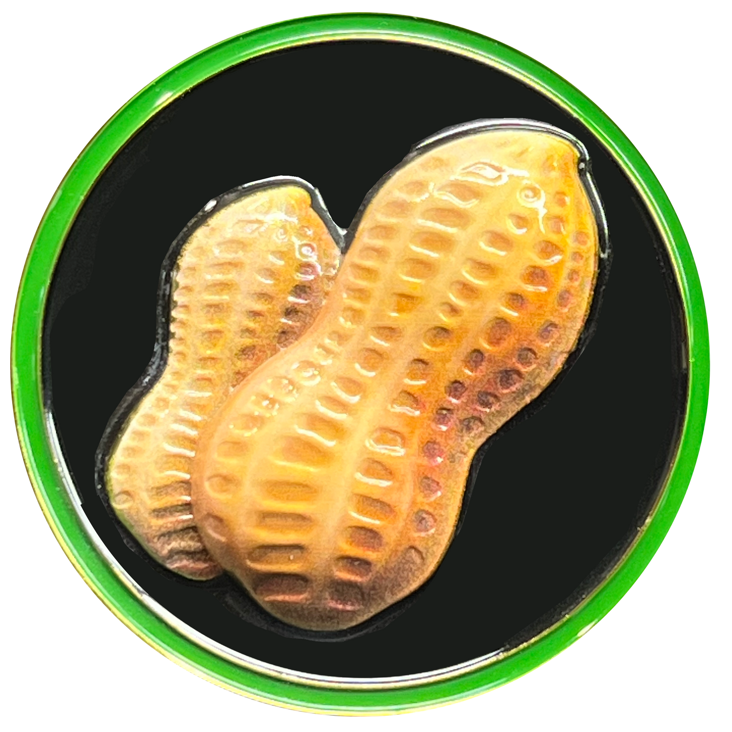 GL2-001 Deez Nuts challenge coin with 3D nuts Border Patrol Military Funny Gag Gift Thin Green Line