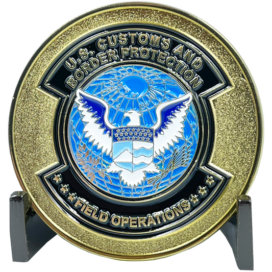 BL5-012 CBP Field Operations Challenge Coin OFO Field Ops CBPO CBP Officer