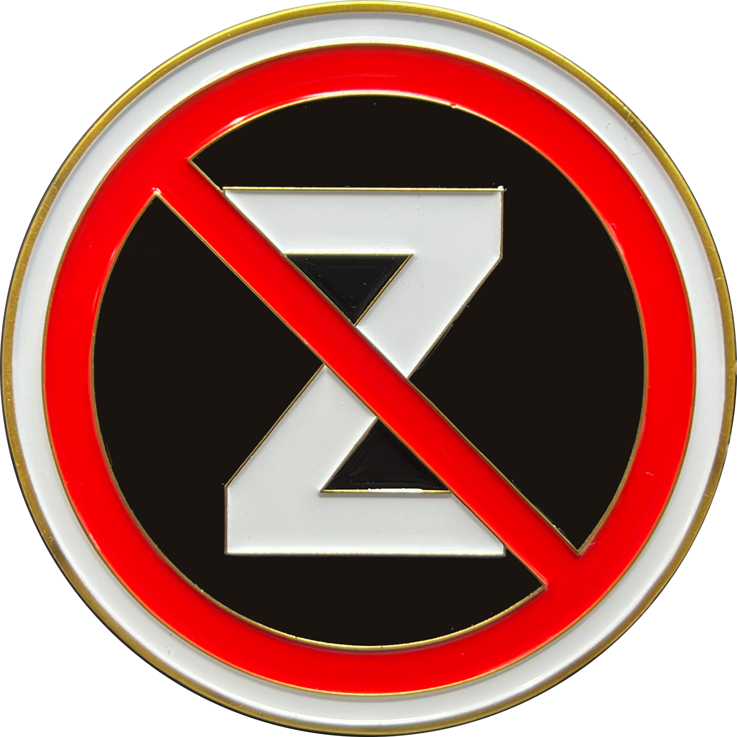 EL13-002 Pope Francis Catholic Church Vatican Volodymyr Zelenskyy President of Ukraine Military Ukrainian Armed Forces Challenge Coin