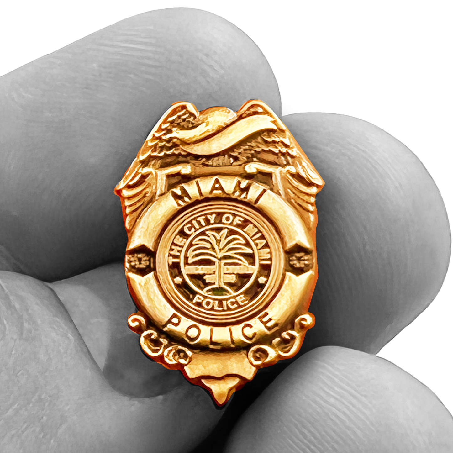 PBX-002-A City of Miami Police Officer Lapel Pin