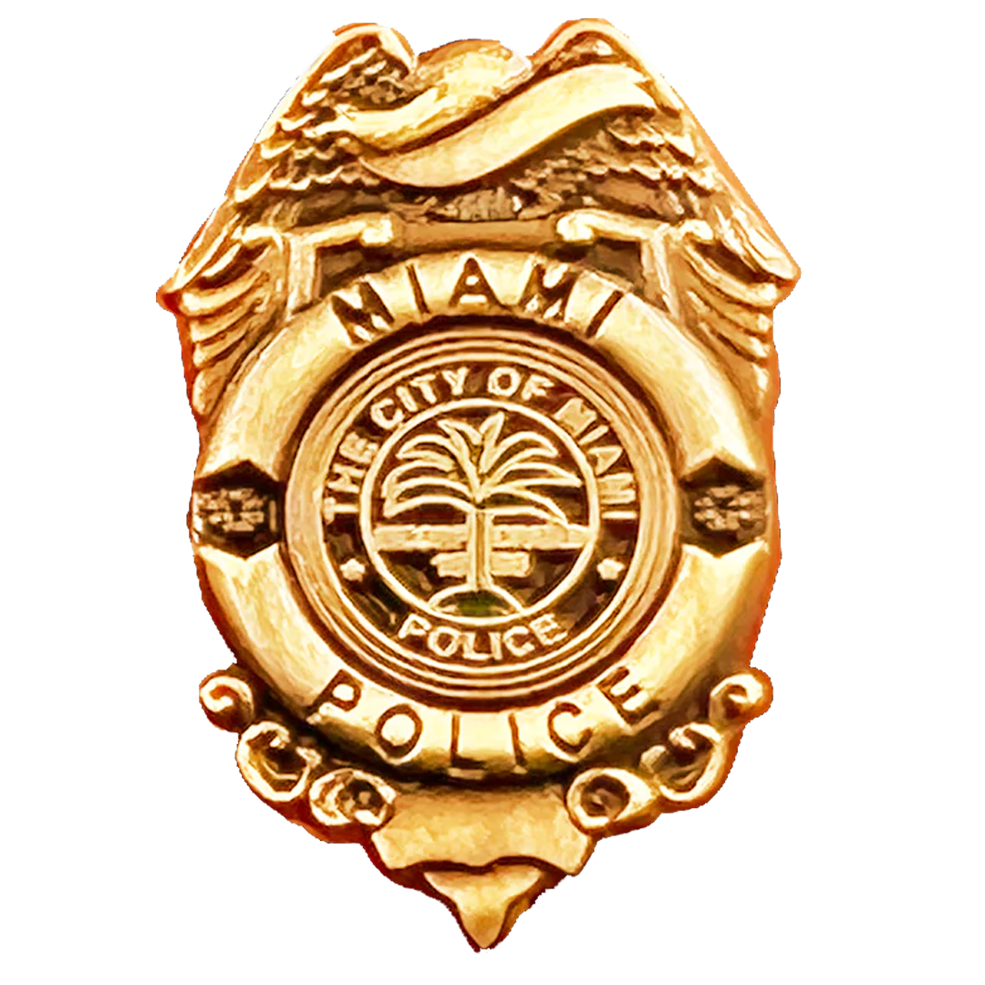 PBX-002-A City of Miami Police Officer Lapel Pin