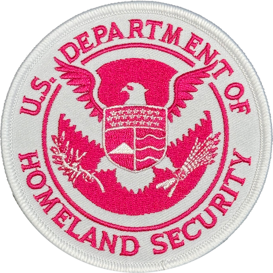 PBX-011-C Pink Breast Cancer Awareness Month CBP Officer Field Ops Border Patrol Agent HSI CIS Patch