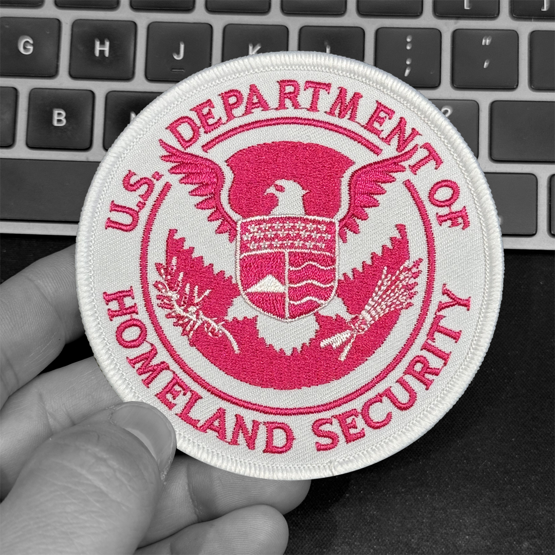 PBX-011-C Pink Breast Cancer Awareness Month CBP Officer Field Ops Border Patrol Agent HSI CIS Patch