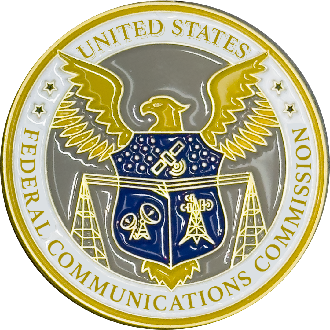 PBX-013-A FCC Lapel Pin Federal Communications Commission