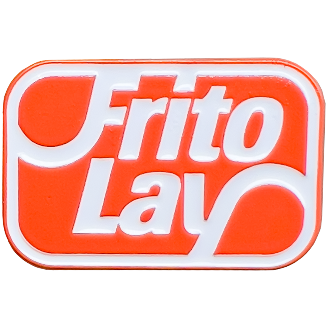 PBX-008-8 FRITO LAY PIN Collectible Fritos Corporate Label Pin