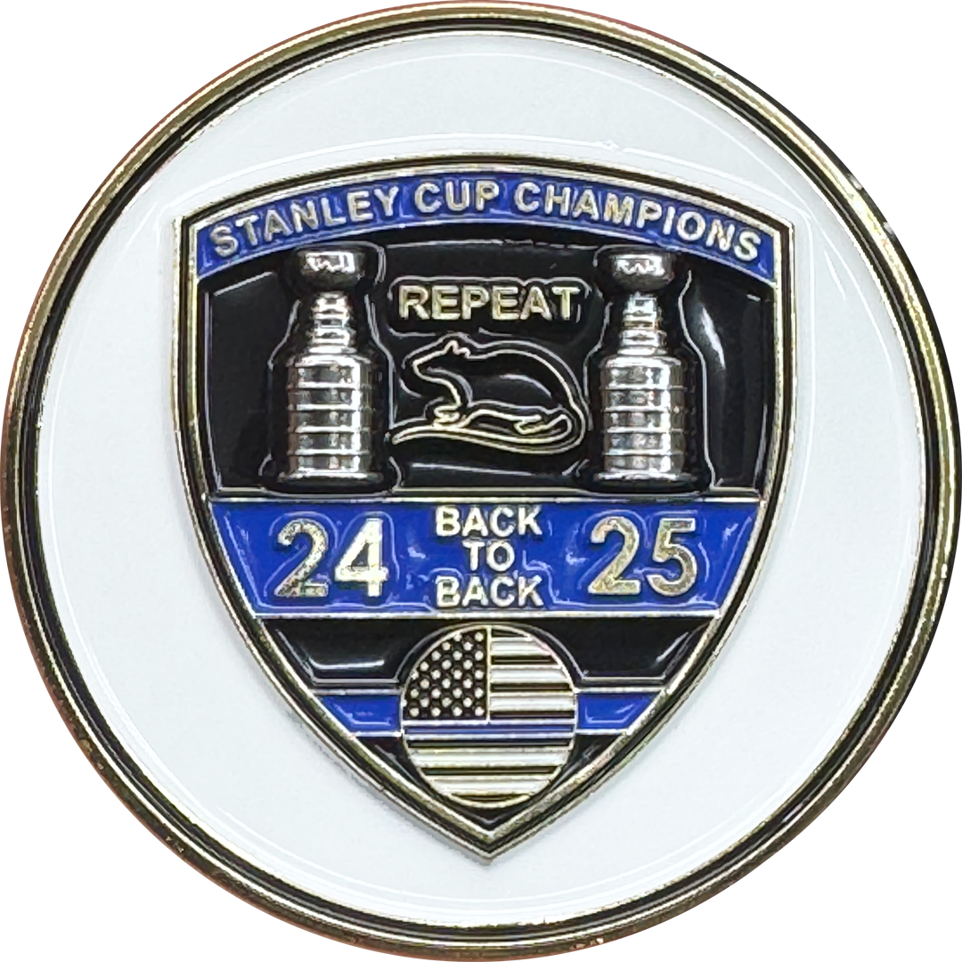 Panthers 2025 Hockey Cup FDLE Miami-Dade Miami FHP Sunrise Fort Lauderdale Florida Police Challenge Coin