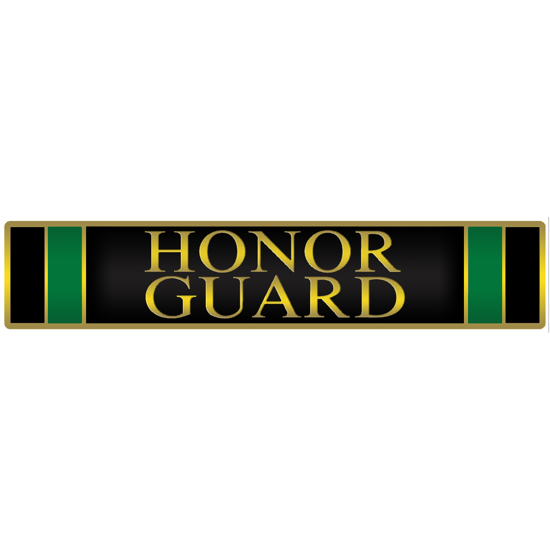 PBX-010-C Honor Guard commendation bar pin Thin Green Line Police Uniform Sheriff Border Patrol Army Marines