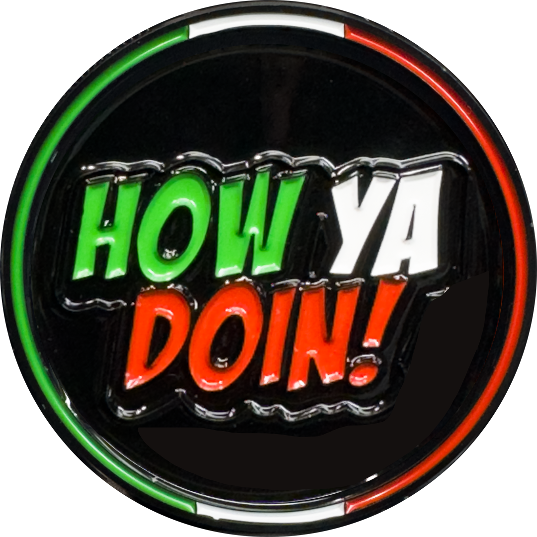 Lil Mo Mozzarella How Ya Doin Official Challenge Coin GPK-AA-006