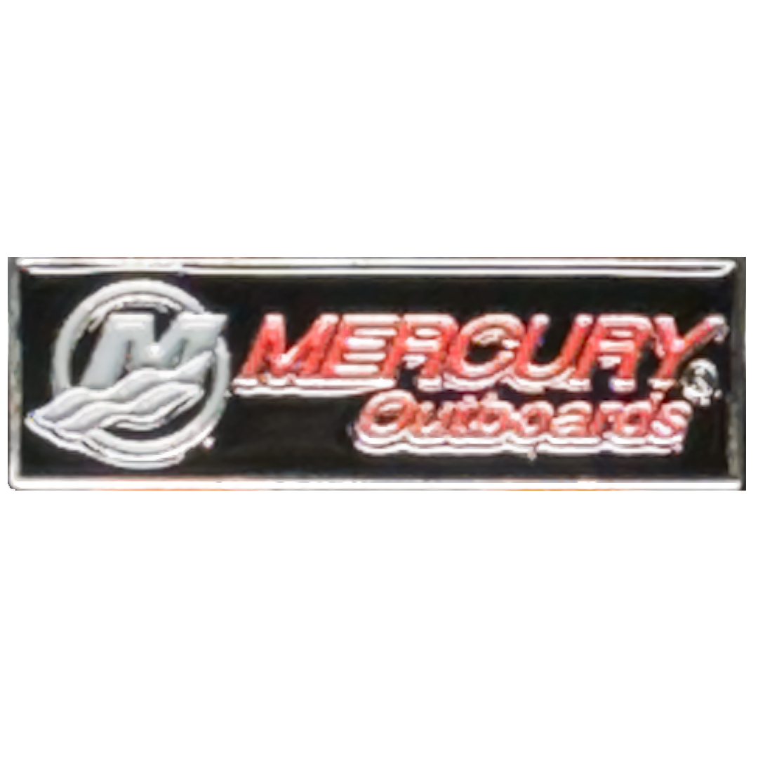 PBX-012-H small one inch hat or label pin for Mercury Outboard Boat Engine Owners