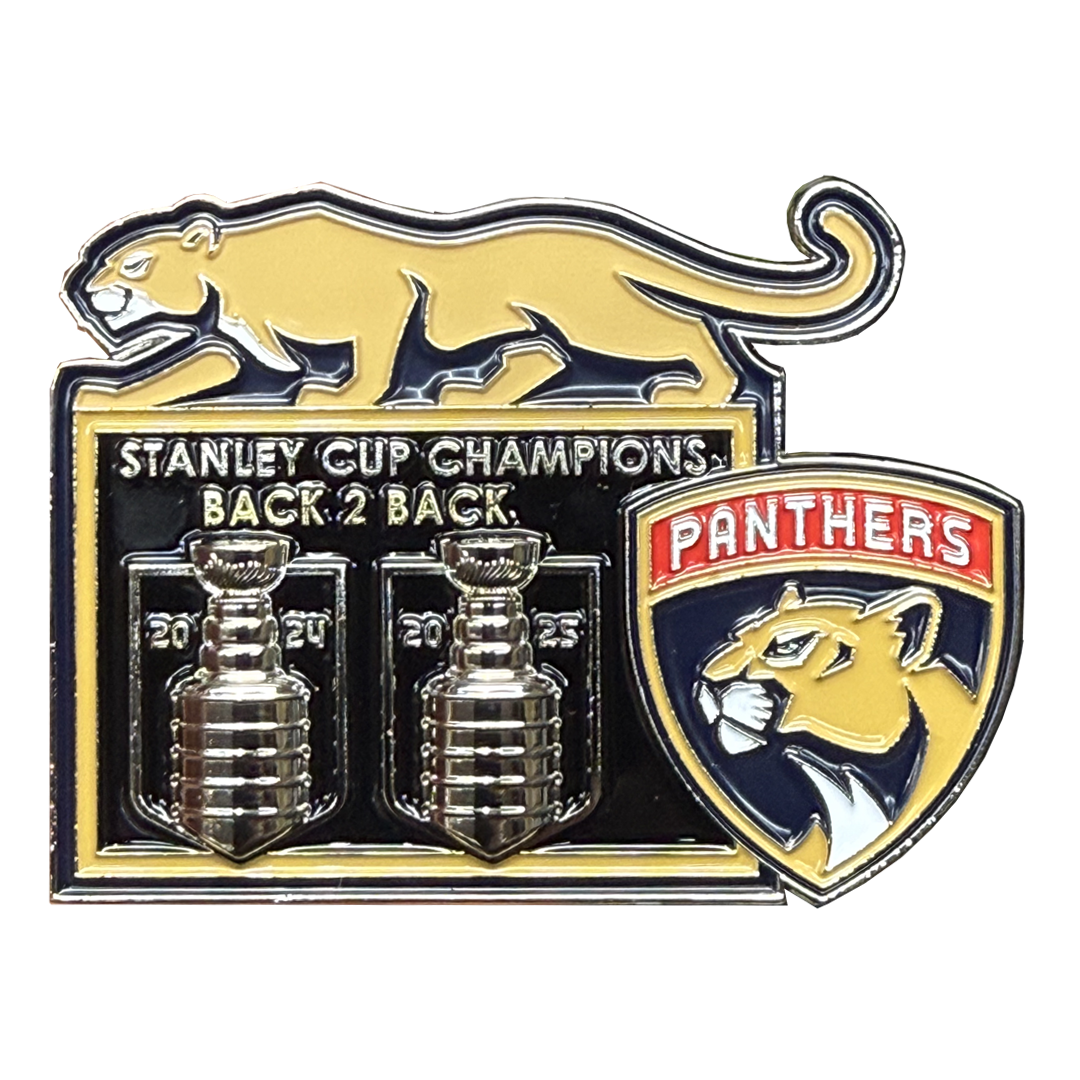 BL17-9 Panthers 2025 Hockey Cup FDLE Miami-Dade Miami FHP Sunrise Fort Lauderdale Florida Police Challenge Coin