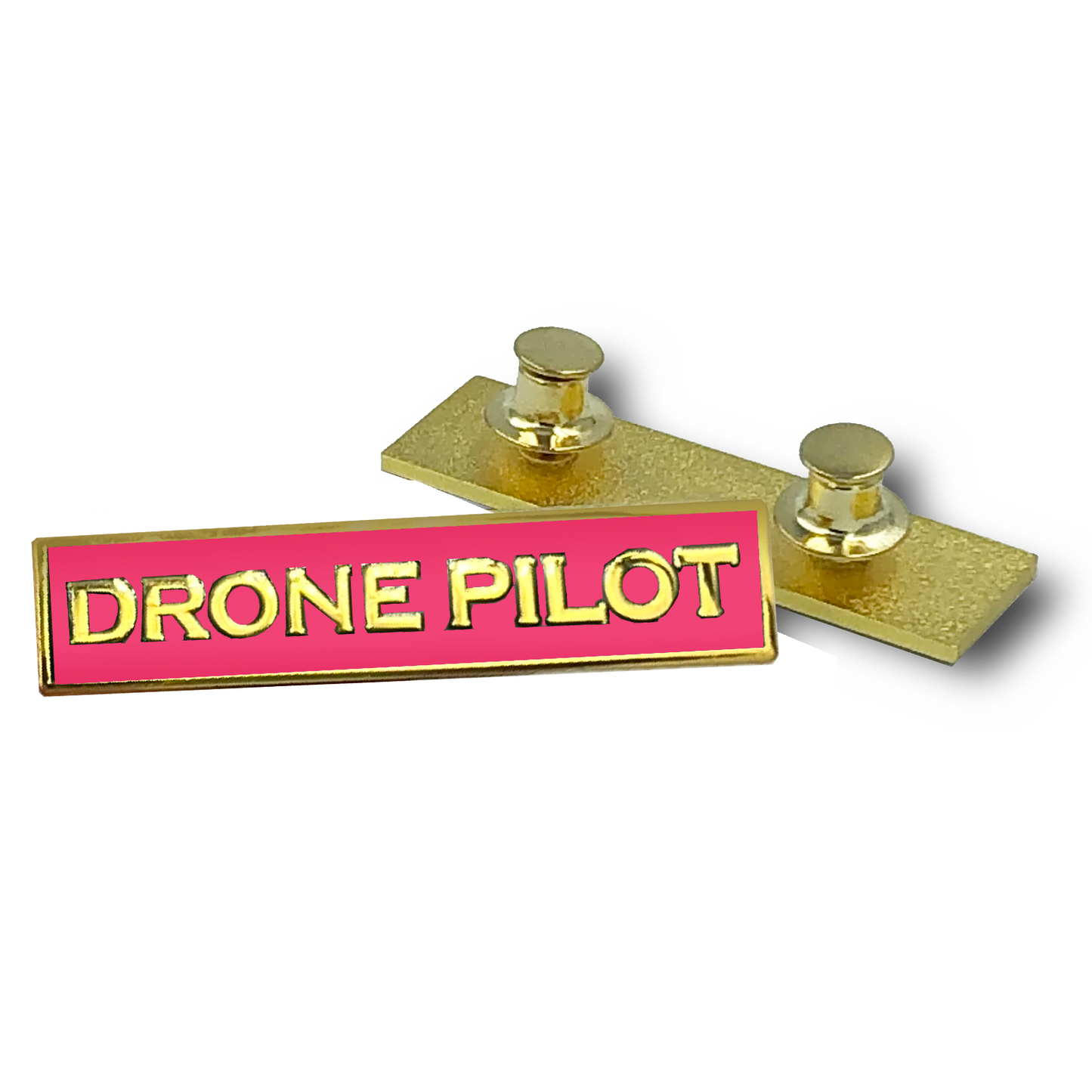 PBX-012-E Ladies DRONE PILOT Pink Commendation Bar Pin Police Government Realtor Commercial FAA