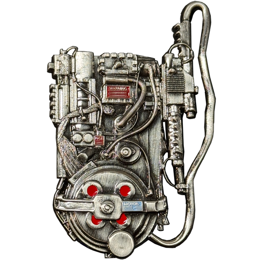 BL16-007 Large 3 inch 3D full detail Proton Pack pin suitable for display