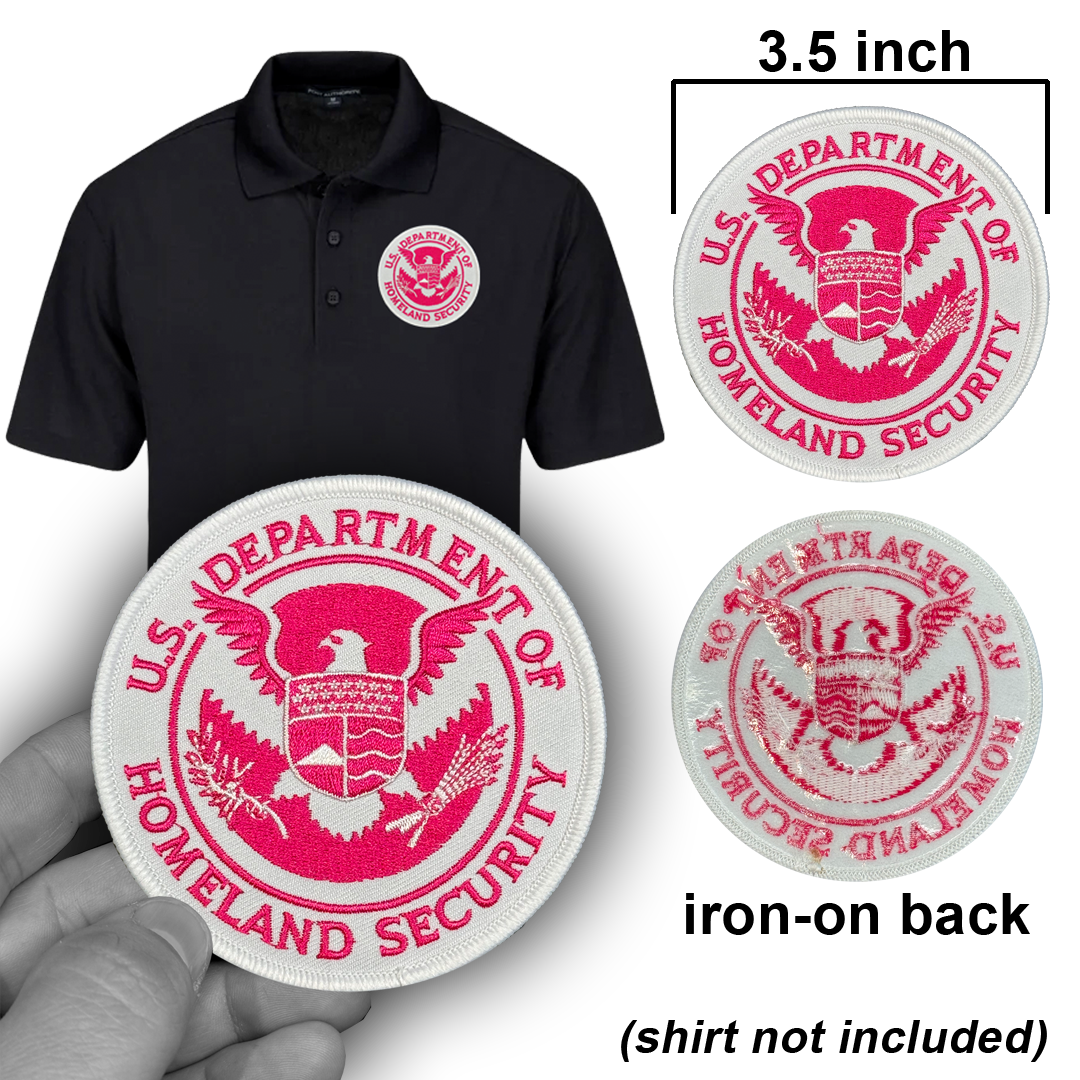 PBX-011-C Pink Breast Cancer Awareness Month CBP Officer Field Ops Border Patrol Agent HSI CIS Patch