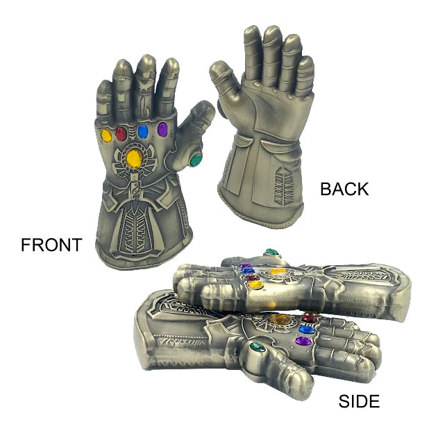 H-008 Thanos Glove Superhero Challenge Coin Infinity Gauntlet medallion