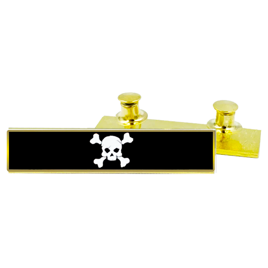 PBX-006-H Morale is Dead Pirate Flag commendation bar pin Police Uniform CBP NYPD LAPD