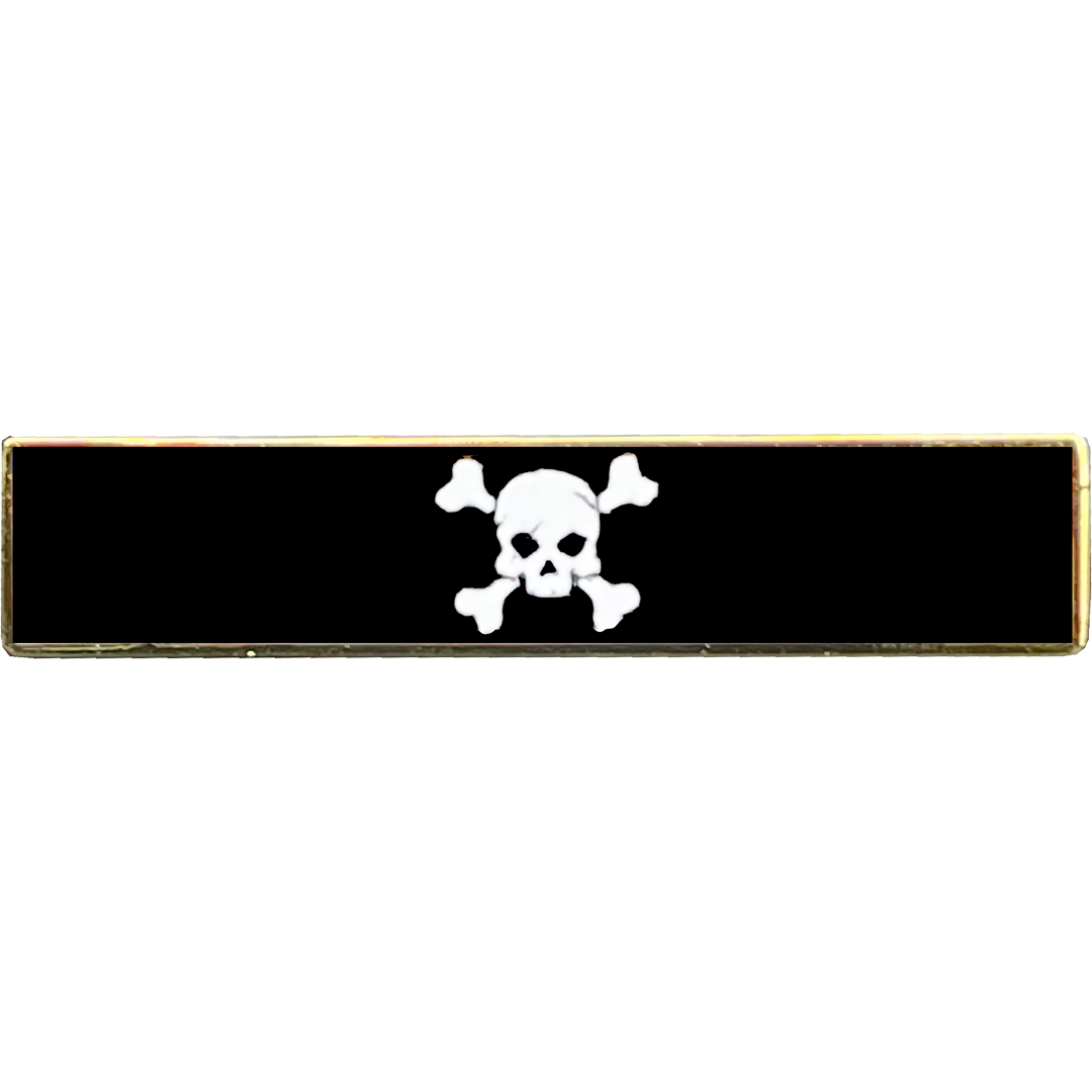 PBX-006-H Morale is Dead Pirate Flag commendation bar pin Police Uniform CBP NYPD LAPD