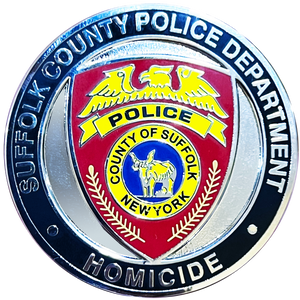 DL6-03 SCPD Suffolk County Police Department Gilgo Beach Serial Killer Homicide Challenge Coin