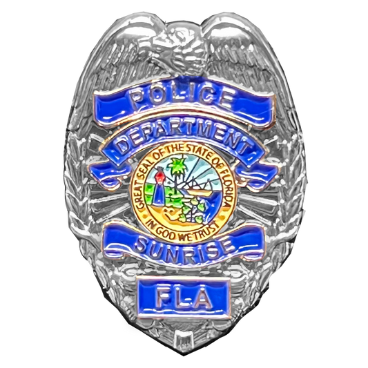 DL3-06 City of Sunrise Florida Police Department lapel pin