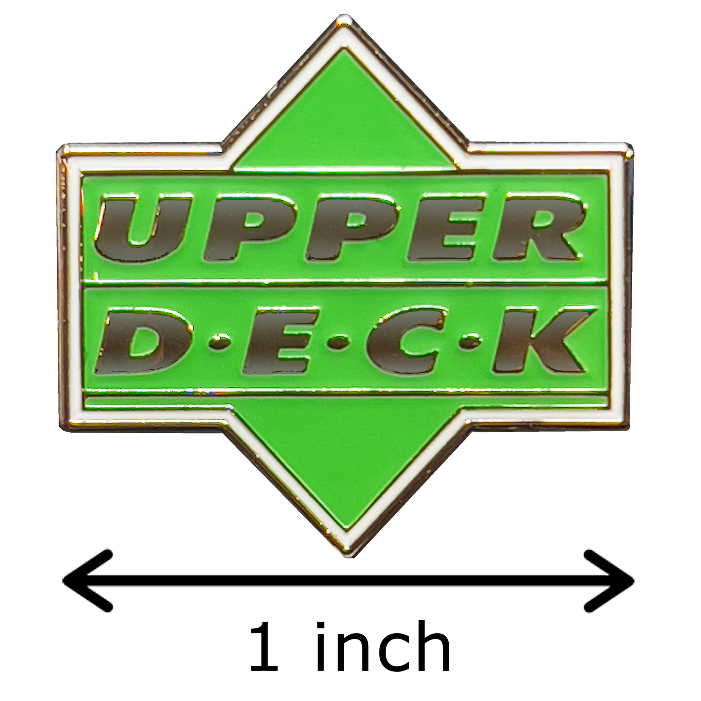 PBX-007-C Upper Deck Lapel Pin Inaugural Trading Cards released 1989