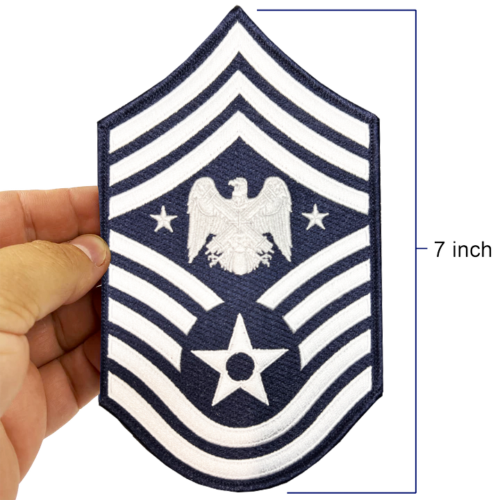 KK-003 Senior Enlisted Advisor to National Guard Bureau (Eagle Looking Left) USAF Rank insignia Patch 