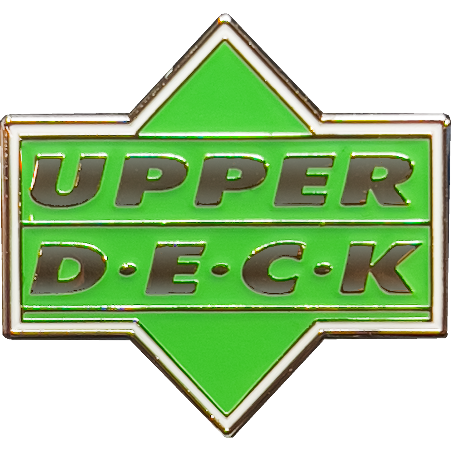 PBX-007-C Upper Deck Lapel Pin Inaugural Trading Cards released 1989