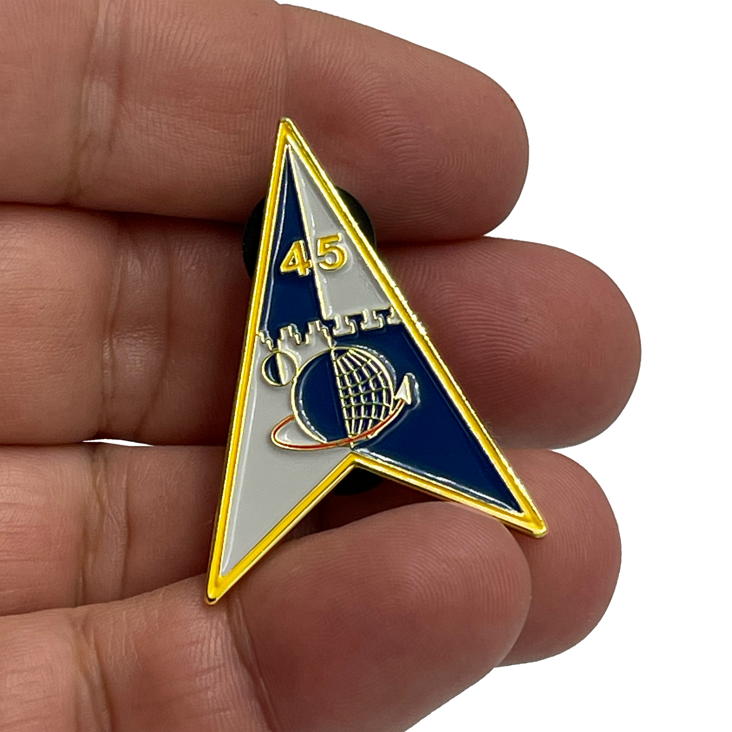 BL12-019 45th Space Wing insignia Space Force Space Launch Delta 45 pin