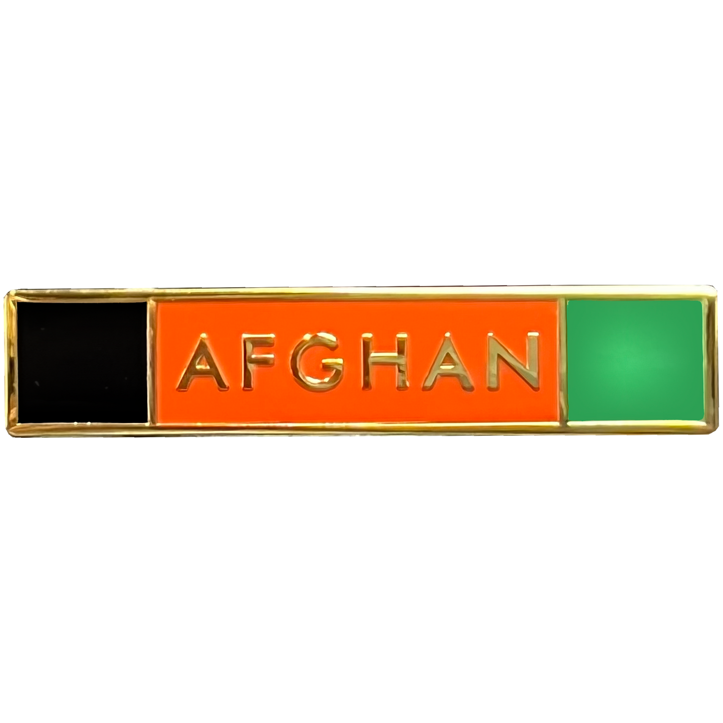 EL8-023 Afghanistan Operation Unit Citation AFGHAN Commendation Bar Pin Police CBP Field Ops Border Patrol
