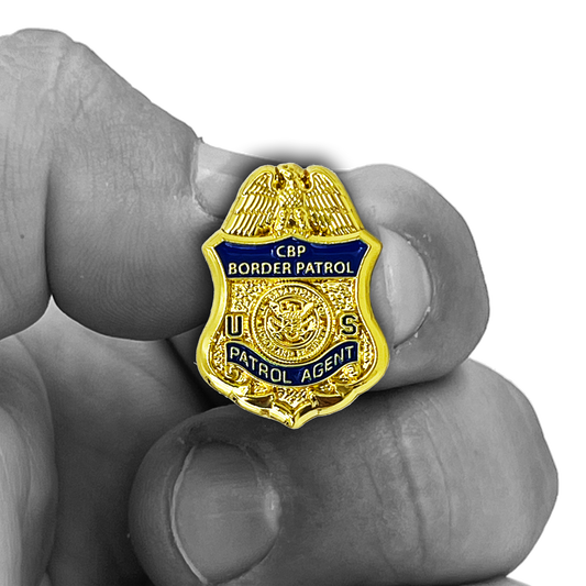 PBX-002-C Border Patrol Agent lapel pin tie tack CBP USBP Honor First