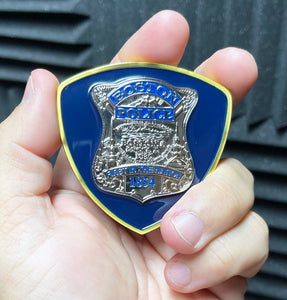 BL6-017 Boston Police Officer Challenge Coin