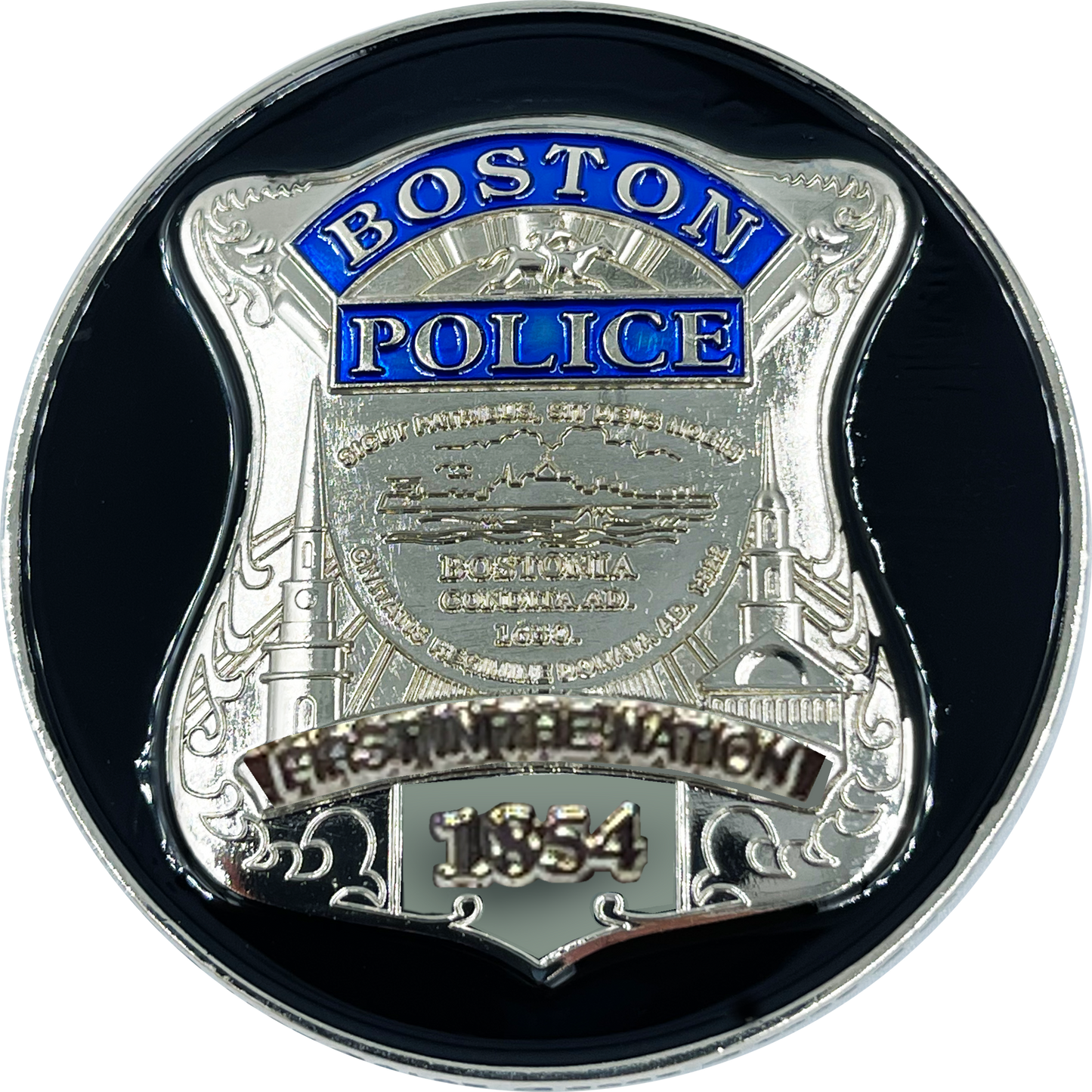 KCB-001-i Boston Police Department Officer BPD Lapel Pin