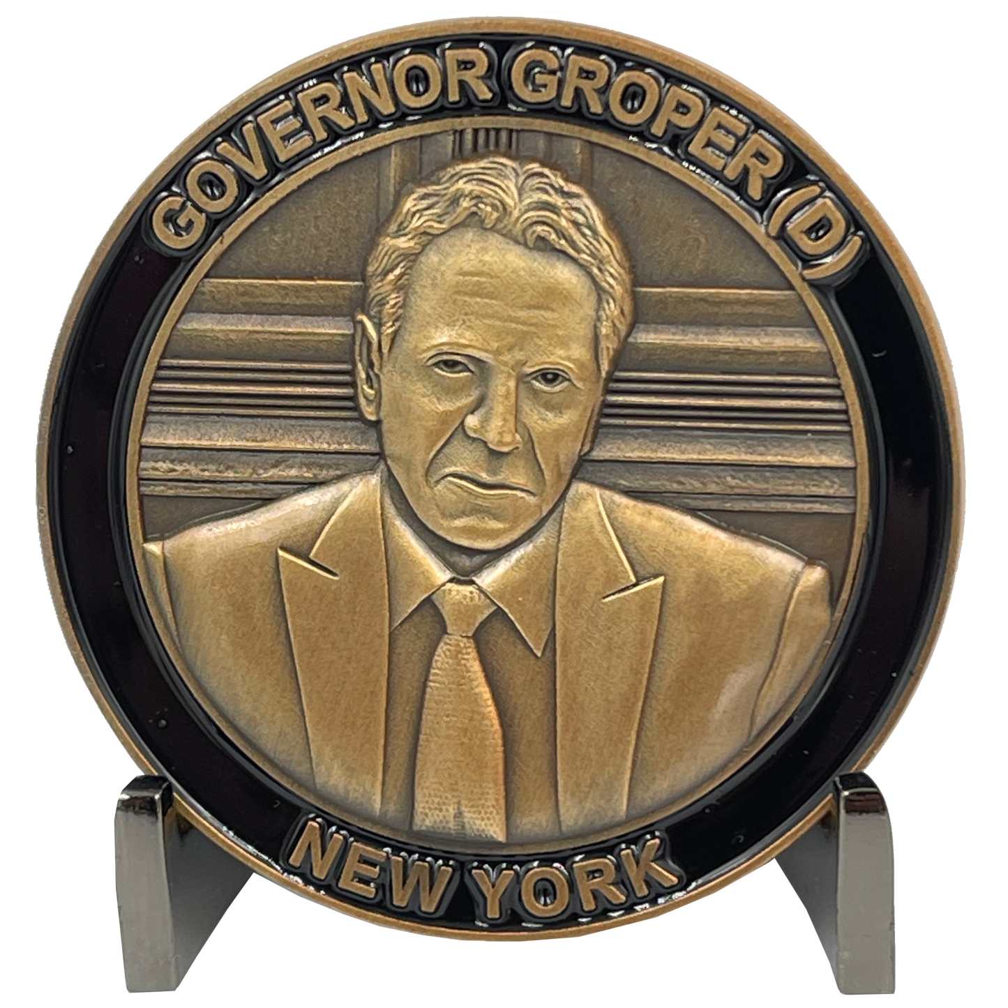 BL7-003 New York Governor Cuomo Scandal Challenge Coin
