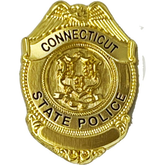 PBX-002-H Connecticut State Police Trooper Pin CT Officer CSP