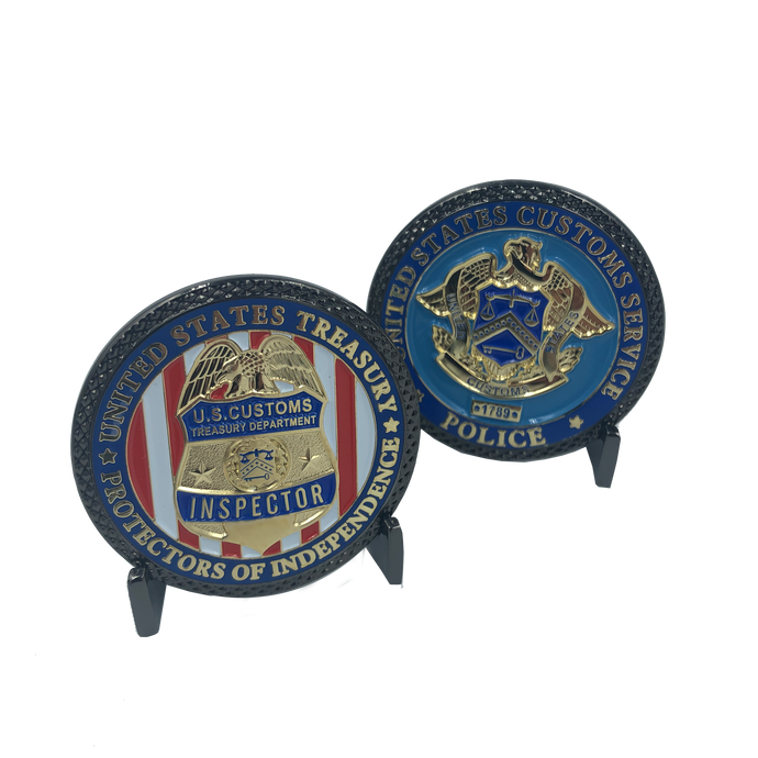 I-022 230th Anniversary Legacy U.S. Customs Inspector Treasury Challenge Coin 1789 - 2019 (not CBP)