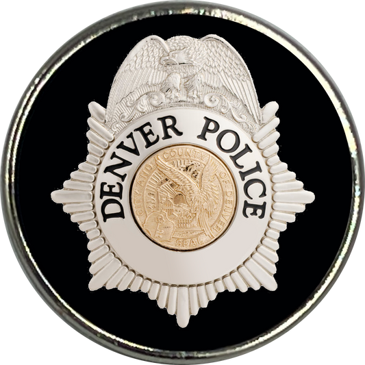BFP-009 Denver Colorado Police Lapel Pin .75 inch
