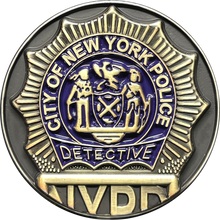 BL13-013 New York City Police Department Detective Saint Michael Patron Saint Challenge Coin ST. MICHAEL