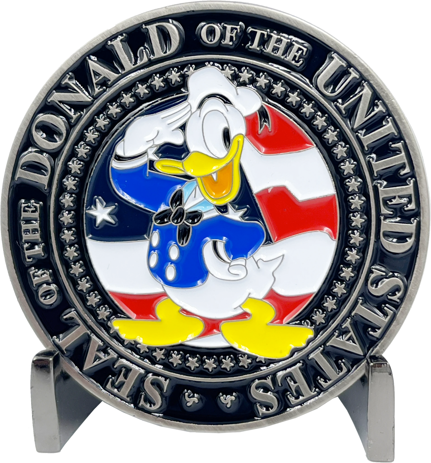 BL9-020 Donald Trump Duck Challenge Coin President MAGA 45 version 2