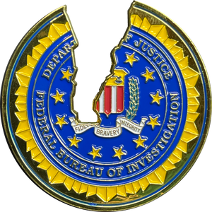 CL4-17 Busted Bitcoin Challenge Coin Financial Crime Task Force CryptoCurrency FBI JTTF Special Agent Police