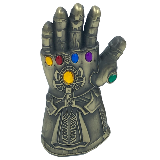 H-008 Thanos Glove Superhero Challenge Coin Infinity Gauntlet medallion