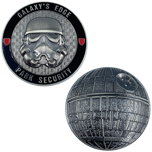 DL10-08 Galaxy's Edge Park Security Challenge Coin 4
