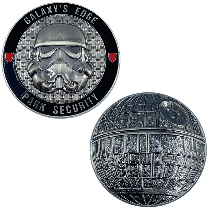 DL10-08 Galaxy's Edge Park Security Challenge Coin 4