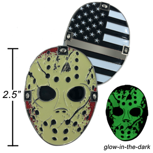 K-022 Thin Gray Line COrrections Jason Voorhees CO Goalie Mask Friday the 13th Correctional Officer