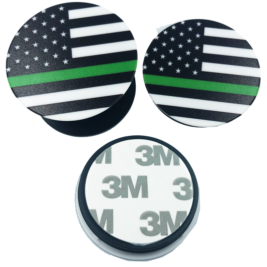 Thin Green Line pop open cell phone holder iphone android ipad smart phone Army Security Sheriff Border Patrol