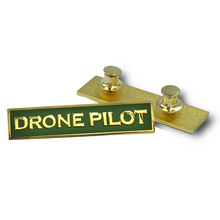 PBX-003-F DRONE PILOT Green Commendation Bar Pin Border Patrol Security Military Army Marines