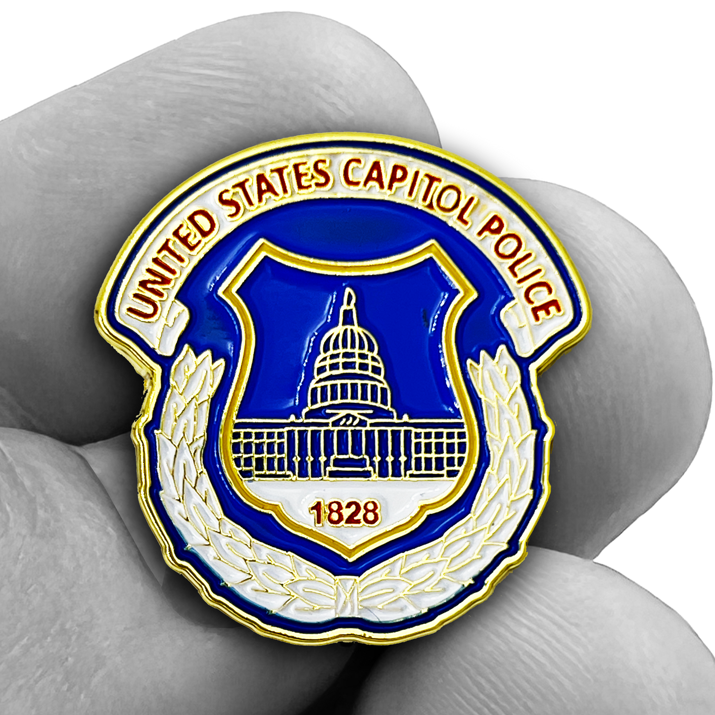 PBX-002-D Capitol Police Officer Lapel Pin